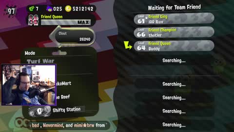 maybe roe will work? then some more splatfest