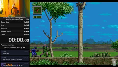 Jurassic Park: Rampage Edition (%glichless Grant) WR attempts / 7777 maybe?!