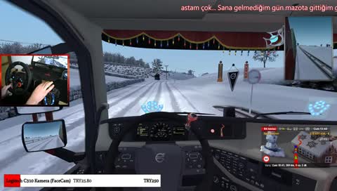 Ets 2 multiplayer Canlı yayın Logitech G29 + Shifter :)