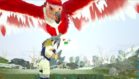 Grandma Rashamane playing: ARK Extinction