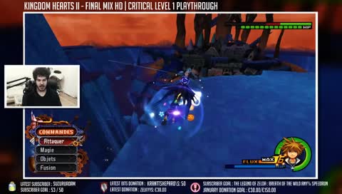 🕹️ | 1TLAU plays Kingdom Hearts II Final Mix - Critical LV1 [nosrl]
