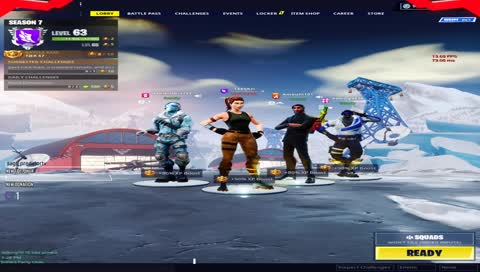 FoRtNIte SquAd | Hope to get my aim back :(