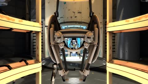 On passe à travers des portails avec Mr Kareylo et on essaye de s'amuser comme on peut !