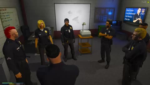 [StrefaRP.pl] Ijo Ijo, Jadą Jadą, Wyrzuć te blanty Psss Jadą, Psss Jadą - Porucznik bagieta