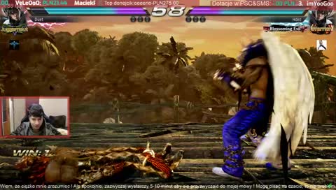 [GŁUCHY-WADA WYMOWY] - Powrót ZeLusia ! Ostry Tekkenik (CZYTAJ FAQ!)