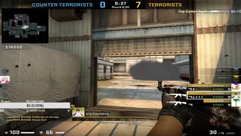 top csgo player hard stuck mge