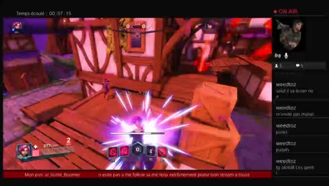 Je live sur paladin ps4 fr