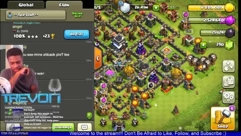 Early Clan Grind!! (Free Base Reviews)[TH10 Push]