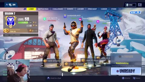 FORTNITE TOURNAMENT @ 300 FOLLOWERS! USE !tournament || !discord !followers !subgoal