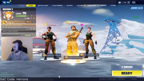 TFault scrims with Cowbot, Baysoldier, and Sofa | @HerrionsLIVE