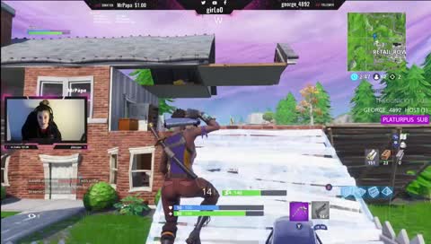 killing bots with a pistol xd