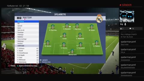 qadarmaryans PS4-livesändning