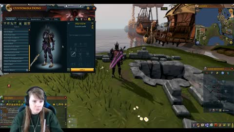 Goofing off in Runescape 3 haha xD I'd love if you'd come hang out!