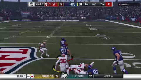 2020 BL Week 8: Giants v. 49ers