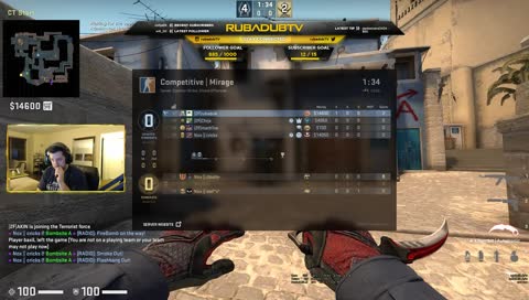 Scrimmin' w/the team @rubadubtv