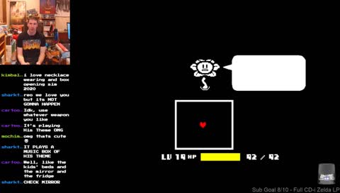 Undertale - stabby stabby run (Twitch doesn't like the Geno word)