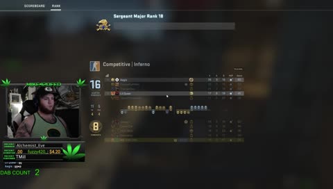 Chillin on some CS... SUB FOR DAB.....#1 Dabber NA