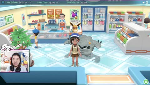 Shizu plays Pokemon: Let's Go, Eevee! [part 18, Cinnabar] !poketasks