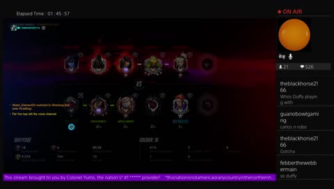 [PS4] - twitch.tv/colonelyums   #sponsored