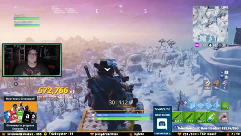 Fortnite on Xbox // Grinding to Improve // Variety Streamer !sr !pewdidpie !tearcoins !ticket