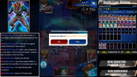 [Yu-Gi-Oh! Duel Links]KOG LADDER!