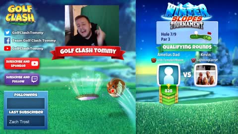 Golf Clash LIVESTREAM, Qualifying round - Rookie+Pro+Expert - Winter Slopes Tournament!
