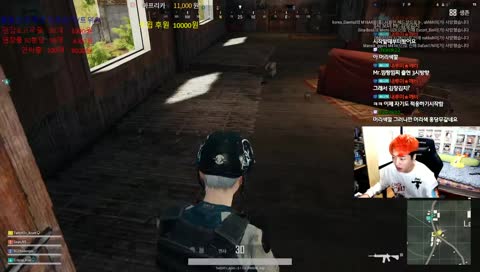 레드오렌지 헤어변경 아름님 배틀그라운드 하러가쟛 [시참,소통,발전,아름,잘생김]