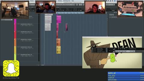 Studio stream! sound designing a video, then producing a Donkeyboy song.