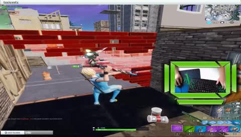 In Fortnite fettfingern !