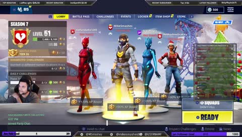 Nintendo Switch Fortnite Chill Stream W/Followers !join :D