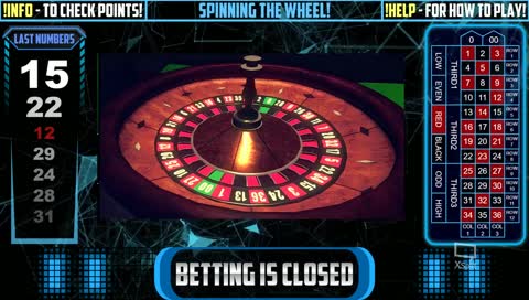 Twitch Plays Roulette! Place your bets!