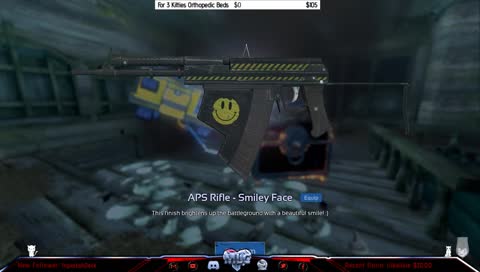 Just an old woman playing depth is all.