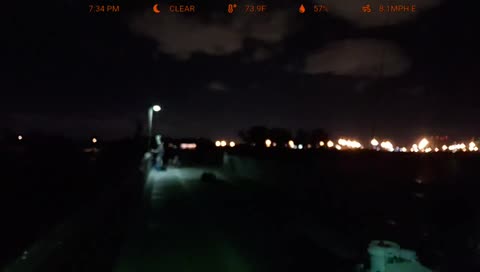 Fishing God! Night time pier fishing