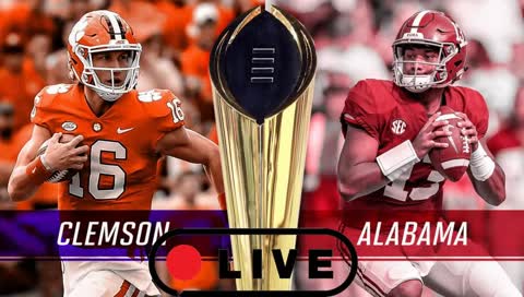 Alabama vs Clemson live | ncaa bowl games 2019 live | CFP NATIONAL CHAMPIONSHIP 2019 live