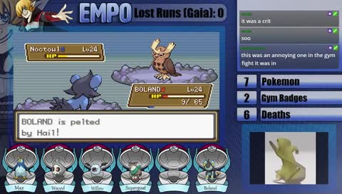 Pokemon Gaia | Pokemon Gaia Nuzlocke | Follower Goal [160/200]