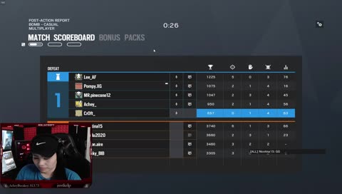[PC/US] [RANKED] When you're trash at the game but people still like you. <3 ya!