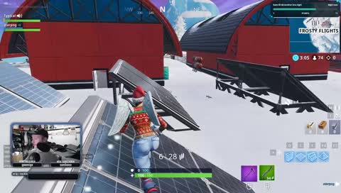 Back on the broken thumb Fortnite Grind