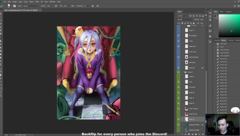 Working on Shiro! Come say helloヽ〳 ՞ ᗜ ՞ 〵ง