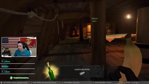 Whiskey** and Sea of Thieves!  #TwitchMilitia