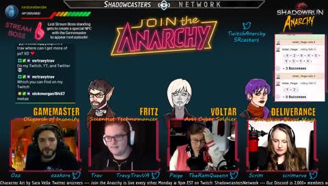 Cyberpunk Improv [Shadowrun Anarchy] | JOIN THE ANARCHY Ep.19