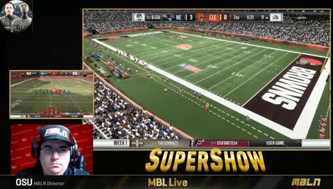 MBL SUPERSHOW!! 2 GAMES LIVE AT ONCE!! LIVE PLAY-BY-PLAY COMMENTARY!