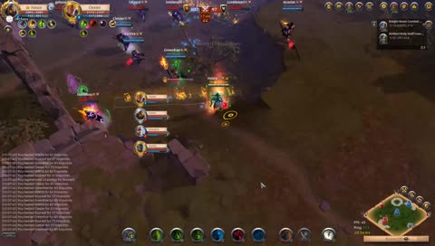 AlbionOnline Crystals Healer pov