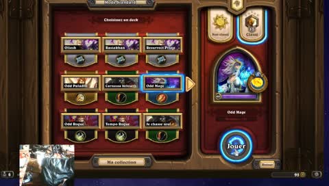 Session d'arene Hearthstone ou WoW, Aliance ou horde, c'est selon l'humeur. & actu en jaune