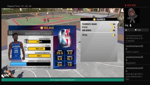 We back! Let's run it up!