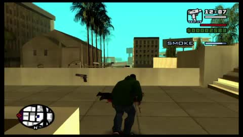 Playing through GTA: San Andreas on PS4