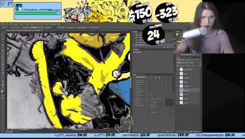 [PC, Photoshop] - Warlock & Cypher from The New Mutants - Color work & Comic AMA - Chill Inclusive Stream ~ !love #Trans #transtagwhen