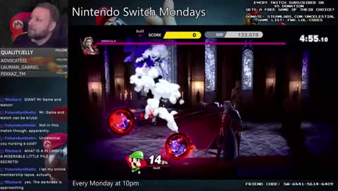 SUPER SMASH BROS. ULTIMATE | Nintendo Switch Mondays! Playing Switch games every Monday at 10pm