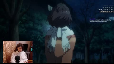 Смотрим аниме "паразит" ≧(◕ ‿‿ ◕)≦