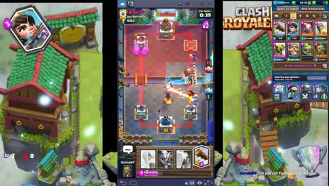 rush ladder sur 2 comptes