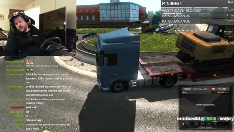 ASLEEP AT THE WHEEL - ETS2